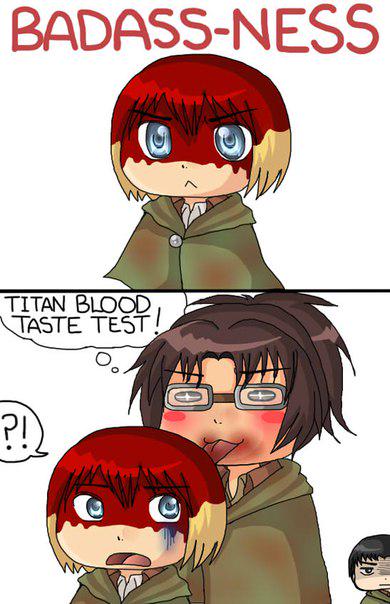 sNohumor's tweet photo. #SNK
#TitansBlood http://t.co/0kU1nWbrIC