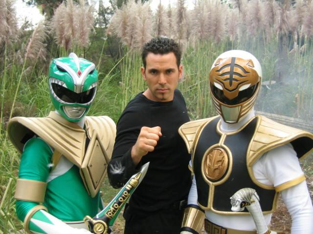 Happy birthday to Green/White Ranger, Jason David Frank. HEEEIIIIYAAAAA!!! 