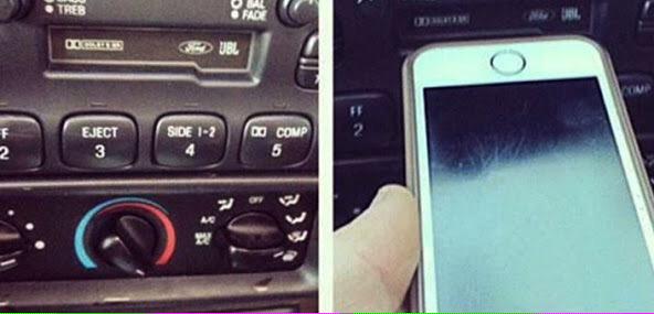 applenws's tweet photo. 😂 ---> Kids of today think cassette players are iPhone docks . http://t.co/shpkcH5UuT http://t.co/GqjiT2JZLn