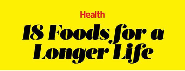 PulseOxPlus's tweet image. 18 Foods for a longer life! bit.ly/1ikIxQr