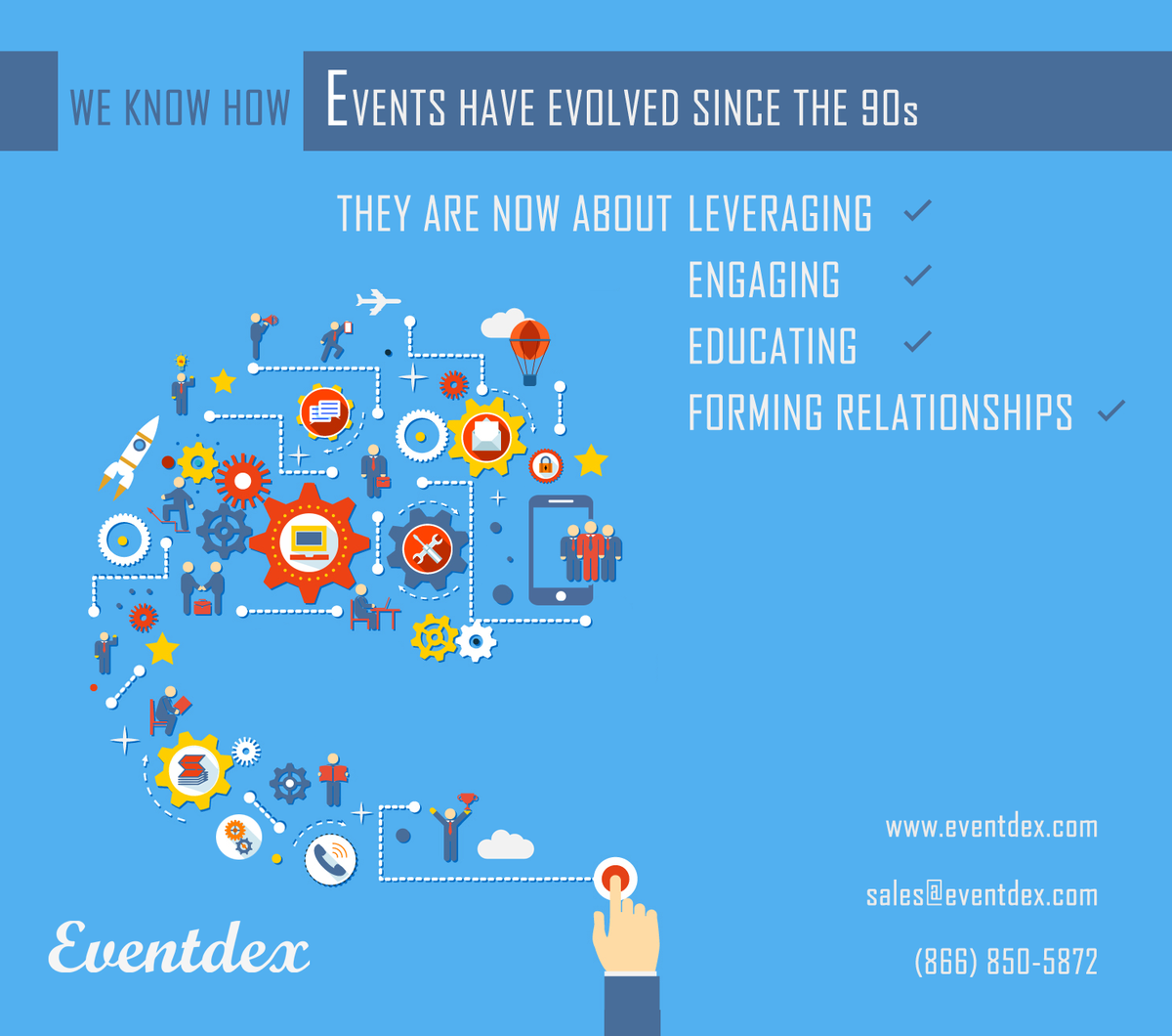 eventdex's tweet photo. #Events have evolved since 90s. Checkout what they are all about now.
#Eventpros,#Tradeshows,#Conferences, #Events http://t.co/bgaXtvLUrA