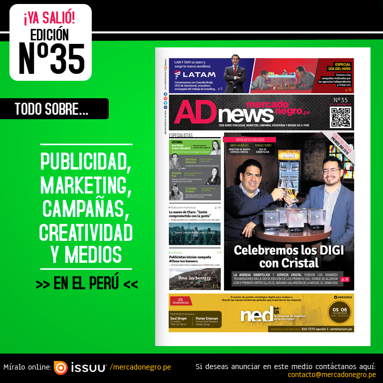mercado_negro's tweet photo. #ADNews: Ya salió la edición número 35 del periódico de #publicidad y#marketing. ►http://t.co/4DXUWFwuxs http://t.co/frHShPZ4Do