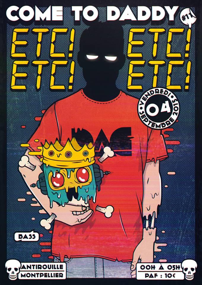 Tonight !!! Come To Daddy 11 w/ <a href="/IAMETC/">ETC!ETC!</a> at l´<a href="/Antirouille_MTP/">l'Antirouille</a> !!
#Montpellier #DADCrew #BassMusic