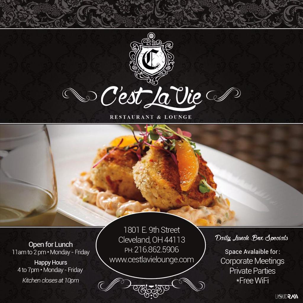 Let's us help you upgrade your restaurant option!  Monday - Friday we are open for LUNCH , HAPPY HOUR &amp; DINNER #DtCle