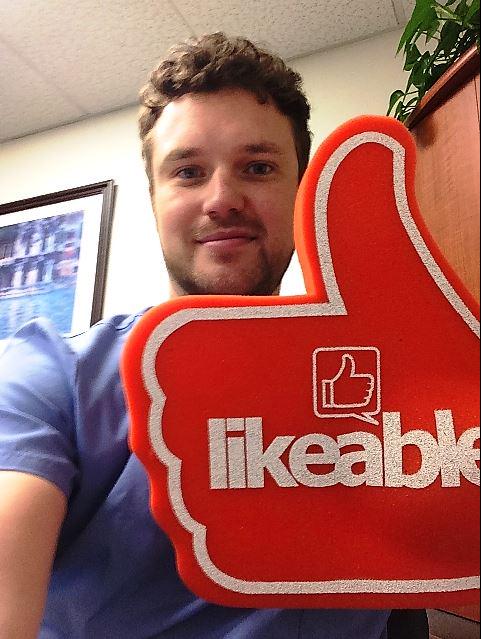 westcoastui's tweet photo. Pumped to be @likeablelocal customer of the week! TY to our LL friends in NYC for your hard work! #WCUI @DaveKerpen http://t.co/IgYT3yZ5Is