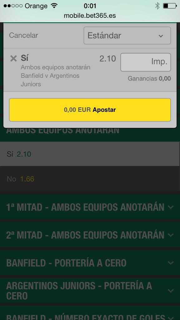 OnePerfectPick's tweet image. PICK PERFECTO
Stake 1
Argentina - 1 División