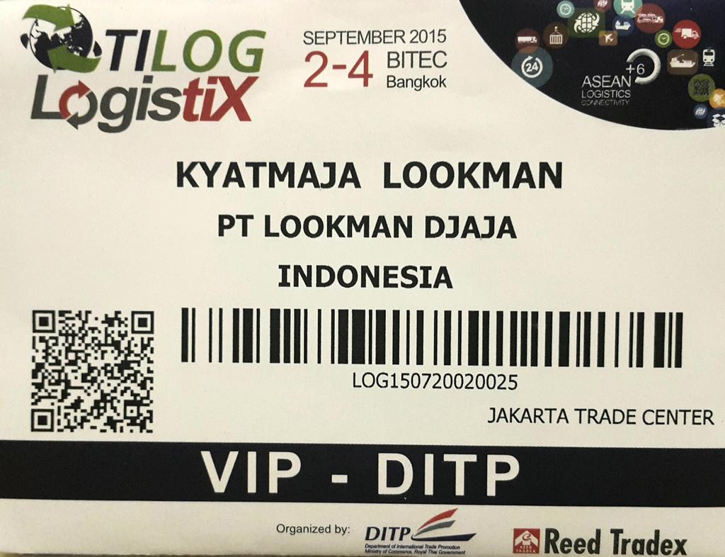 kyatmaja's tweet photo. Lookman Djaja @#TiLog #Logistix - Thai #Logistic #Expo, 2-4 Sept 2015 #BITEC #Bangkok. http://t.co/cukg4ZVhqW
