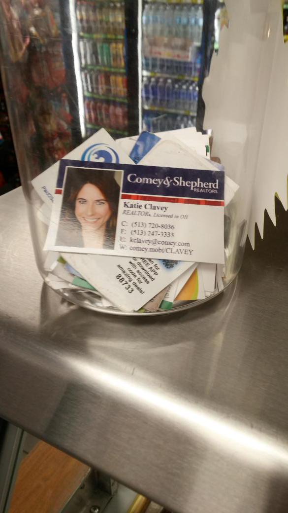 <a href="/KatieClavey/">Katie Clavey</a> Look who greeted me at lunch.