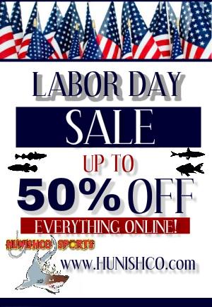 Hunishco's tweet image. #LaborDaySale - Huge Labor Day Sale!! Everything up to 50% Off now thru September 8th!! Visit hunishco.com