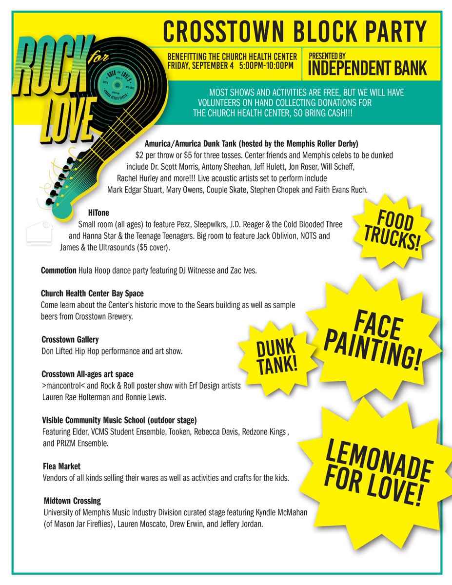 Who's going to the #RockForLove9 Block Party tonight? We will be there! Info: bit.ly/1M6EV0g