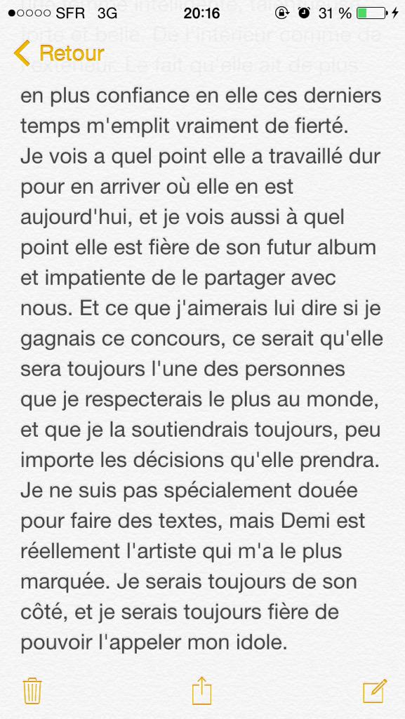 cmdjeon's tweet photo. Forever by your side @ddlovato 💞 #FAN2DEMILOVATO http://t.co/hwazpH5gxP