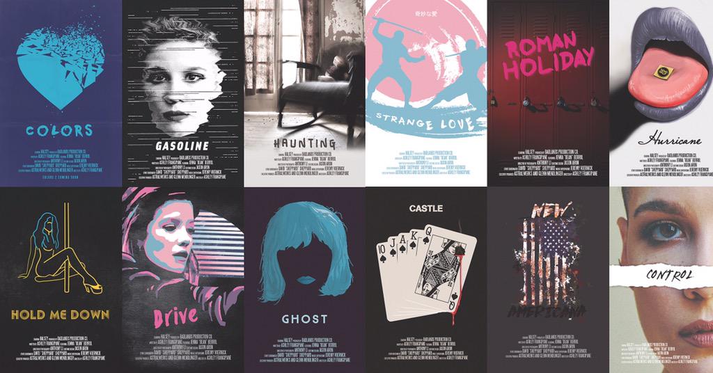 Stephumz's tweet photo. 13 posters in 4 days 💪🏼

Designed for Halsey's album release show in LA last week. One of my favorite projects! http://t.co/FGqPrgqKiA