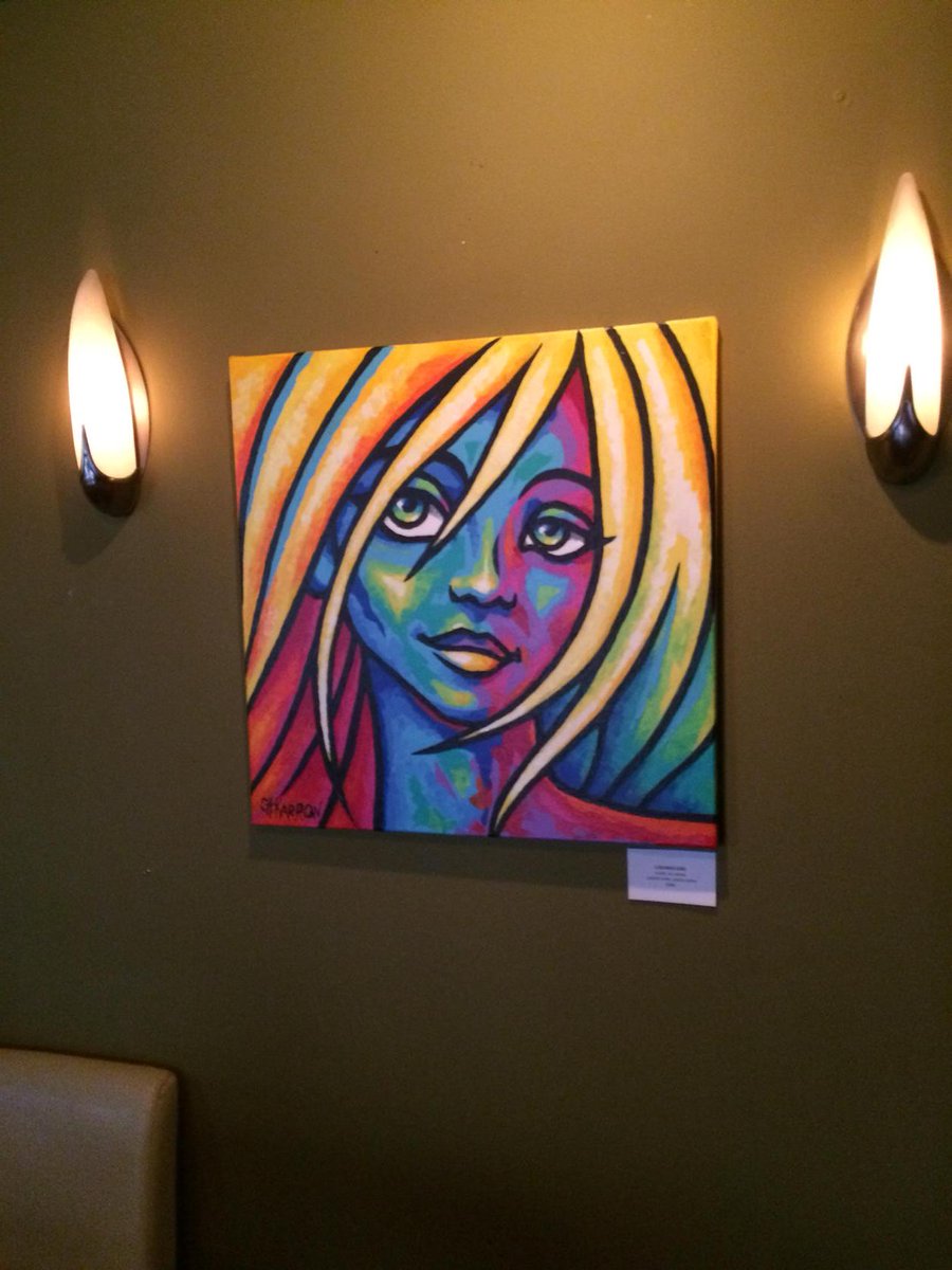 Join my friend &amp; local artist @ChristineKarron for her #FirstFriday exhibit <a href="/TheOliveRedDeer/">TheOliveRedDeer</a> today.