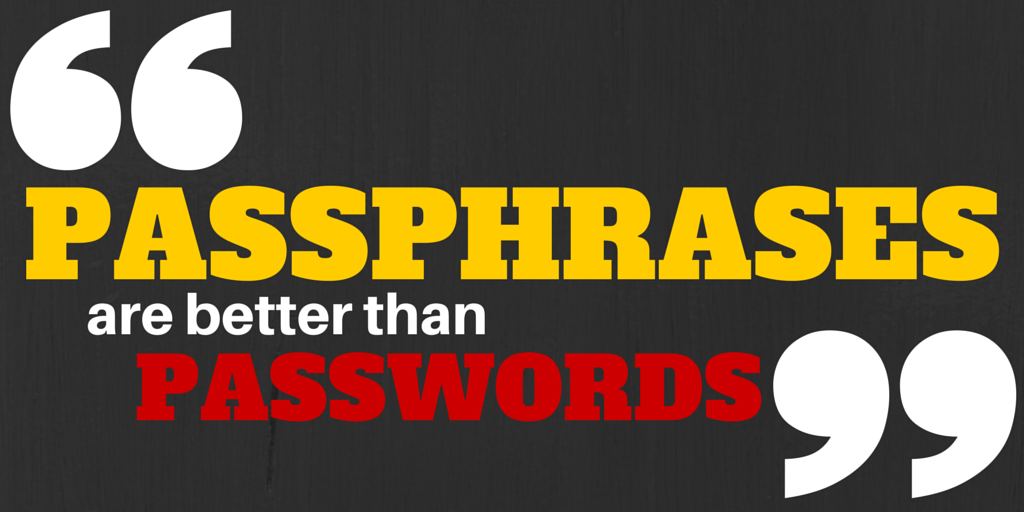 uofgccs's tweet photo. Try using a short phrase instead of a one word password #PasswordPro http://t.co/szItixftvT