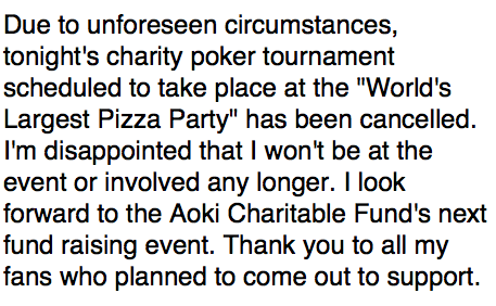 Steve Aoki tweet media