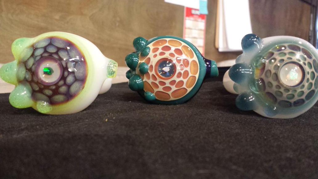 wasatchglass's tweet photo. #Opal #Honeycomb #spoons!!! More color combinations available :) http://t.co/xNGtsbk1G2