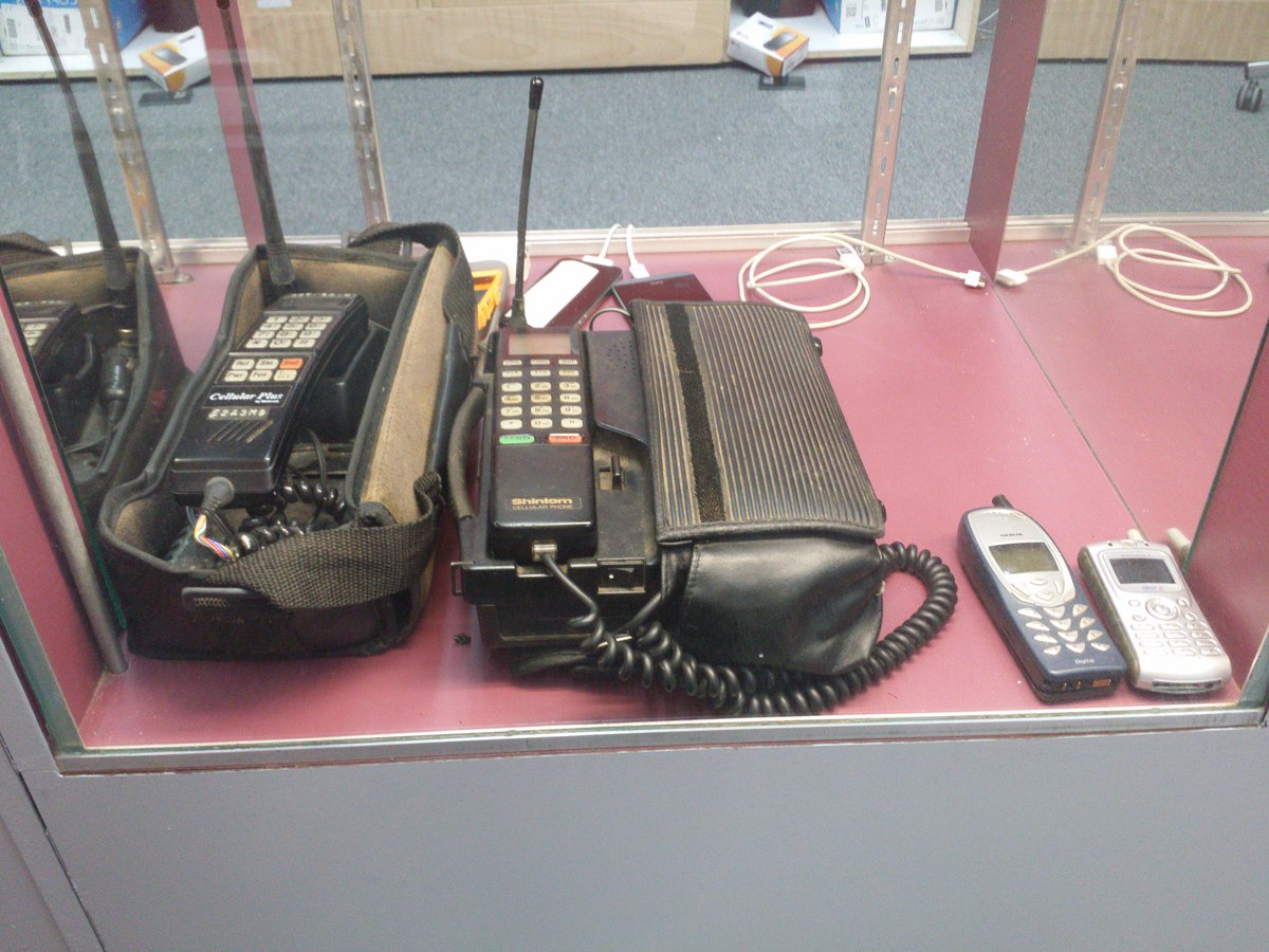 NJMMS's tweet photo. Shoutout to the good people at @RecycleMonCell , here is some old phones that could use their service. #recycle http://t.co/JWMFyEzKED