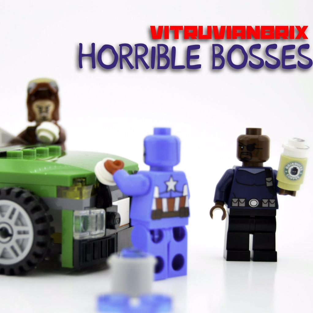 VitruvianBrix's tweet photo. It's our September contest on IG who hasn't had a Horrible Boss or Teacher? Join the fun http://t.co/fkz6o8W5fN #LEGO http://t.co/L0V9Uf5HwO