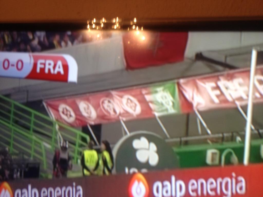 BossMaghrib's tweet photo. Drapeau du Maroc au match France - Portugal ❤️💚 http://t.co/SGIlvhe3Hg