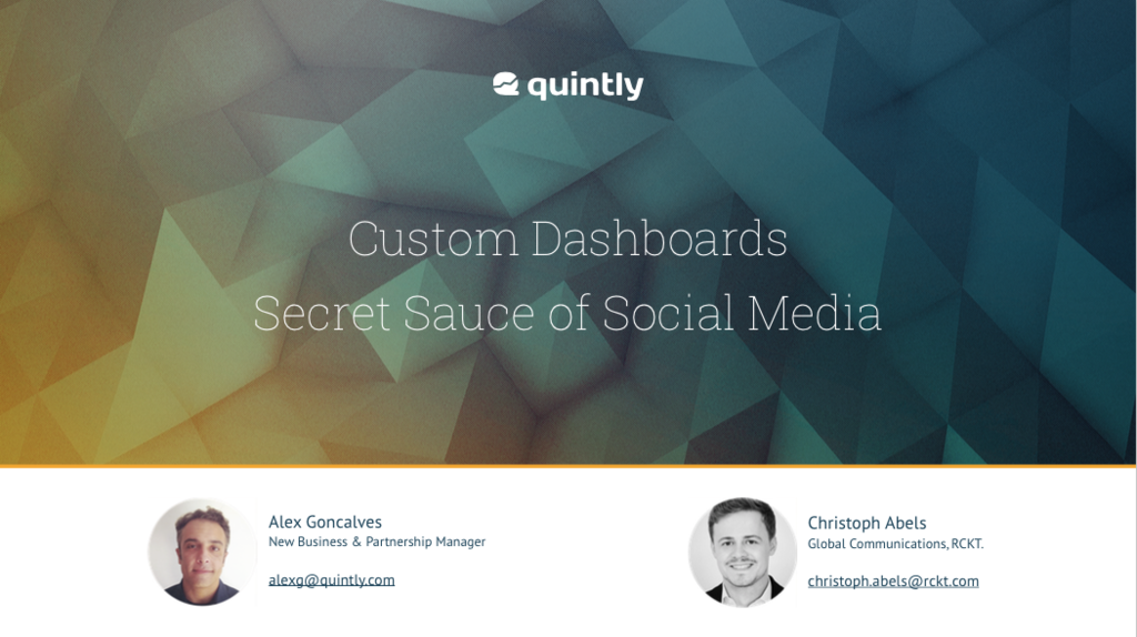quintlyapp's tweet photo. How did @RCKTCOM start using #Analytics? http://t.co/oKllZx2QU6 http://t.co/VYYpMe5lsI