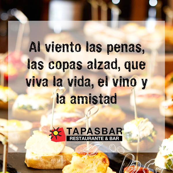TAPASBAR_mx's tweet photo. ¡Por fin viernes!

Vive tu #MomentoTAPASBAR http://t.co/DDV6txbKB6