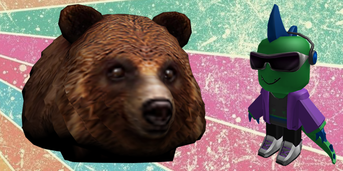 Bear roblox game scary
