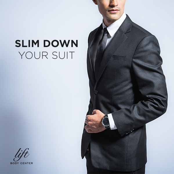 LiftBodyCenter's tweet photo. Slim suits are in. Rock the trend and slim down your waist line.  http://t.co/dJkZ8AXUr6. http://t.co/0YJdyMxLnV