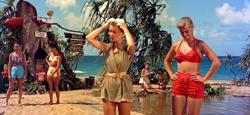 Happy birthday Mitzi Gaynor, 84 today: washing that man right out of her hair in South Pacific; also Les Girls 