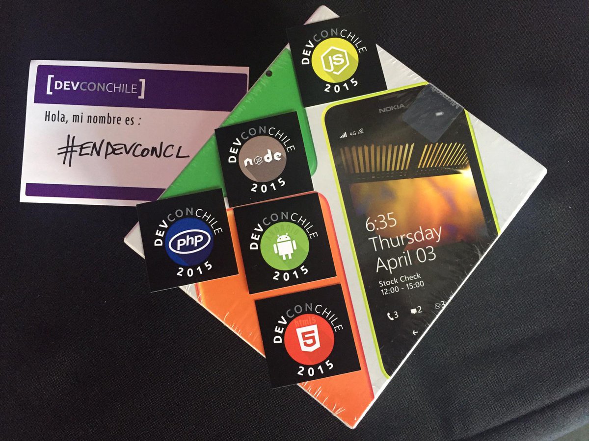 DevConChile's tweet image. ¿Quieres un Lumia 632 de @MSFTChile?. Premiaremos a quien siga a @devconchile y logre más RTs usando #EnDevConCL