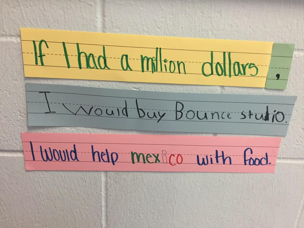 Castro_MMS's tweet photo. "If I had a million dollars..." #GrammarCanBeFun  #aaawwuubis .@ROARMMS .@collierschools http://t.co/Tzf1qXjmoL
