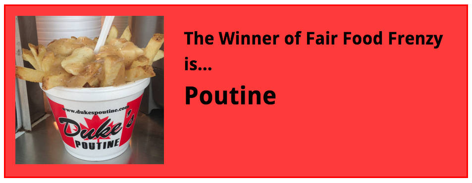 patlaeger's tweet image. You did it @DukesPoutine! Congrats on winning the KS95 Fair Food Frenzy Tournament! ks95.com/fair-food-fren…