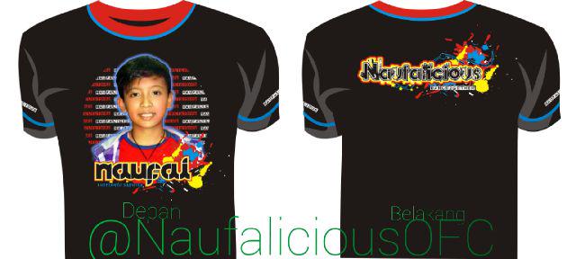 Ayuk semuanya, di order kaos resmi Naufalicious ya:) biar makin kompak support <a href="/naufal_mystylez/">naufalluthfiantosaputra</a> ❤ harga 100rb/1kaos