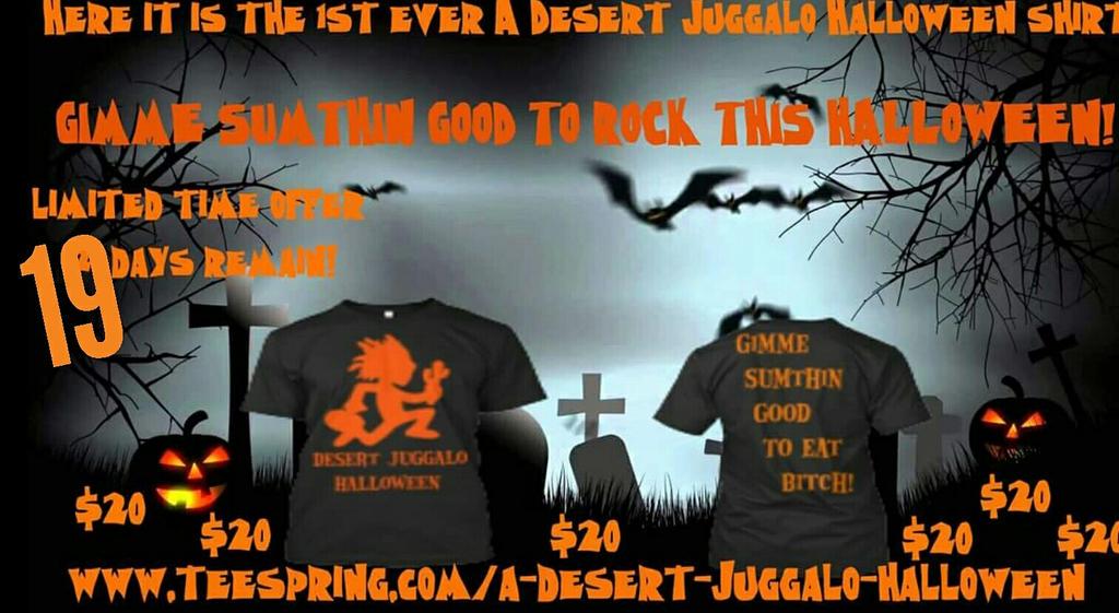 facepaintpress's tweet photo. http://t.co/hXhsWZhWT6 Order today it will arrive in time to wear all October long! #desertjuggalos #halloween http://t.co/sCCTx5QCHv