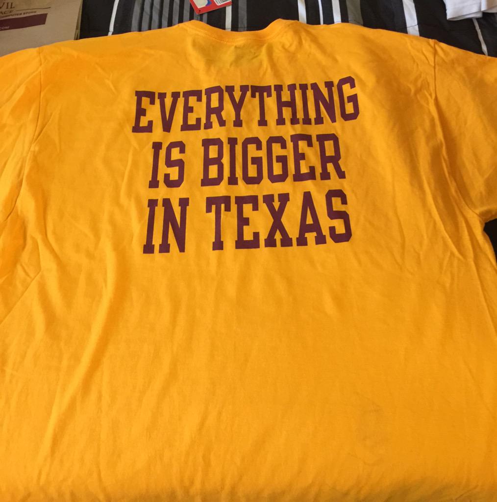 The_DougBrown's tweet photo. New shirts for the weekend 😈 #FreezeTAMU #TexasDevils http://t.co/FU4kdiDCz7
