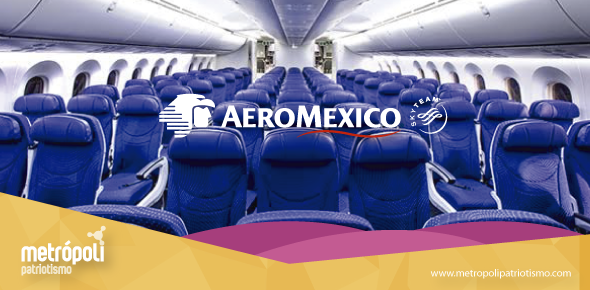metropolipatrio's tweet photo. Enamórate con Aeroméxico en nuestro #AM787 http://t.co/i1tpdfXZIf