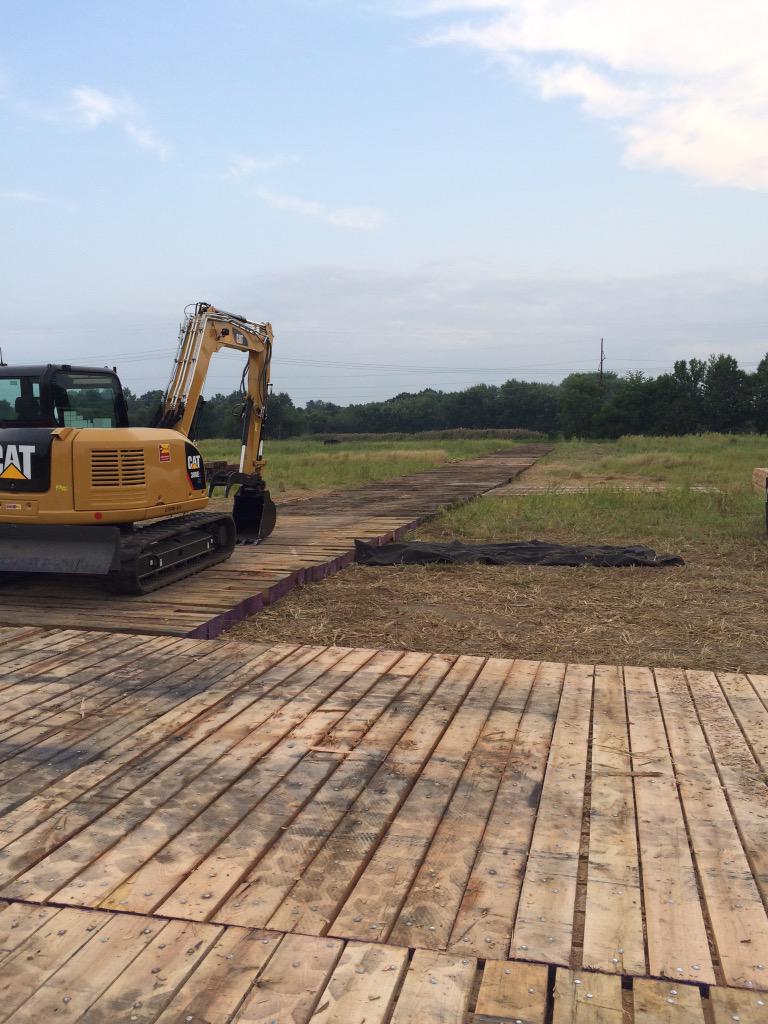 matsolutionguy's tweet photo. Great job guys! A very nice laydown yard for a new customer! http://t.co/wvTfpDcviF