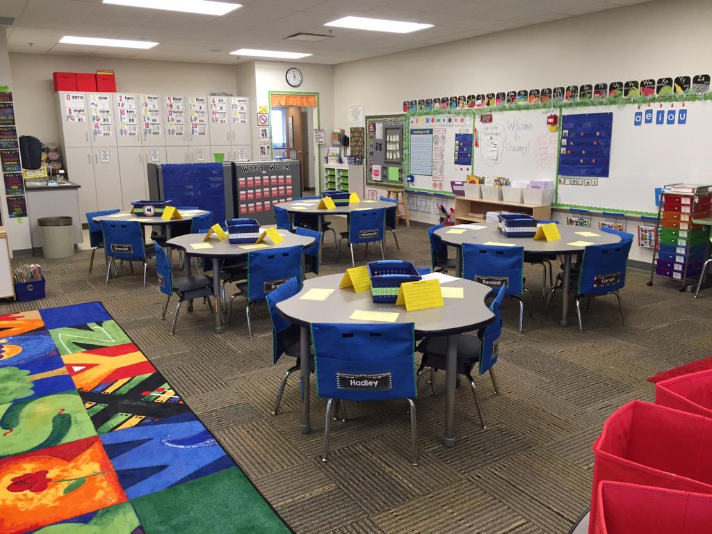 Week 1 of first grade is in the books!  Throwback to open house pic!