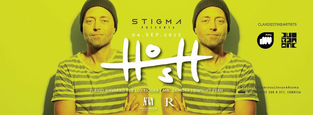 Esta noche con Hosh en Rioma