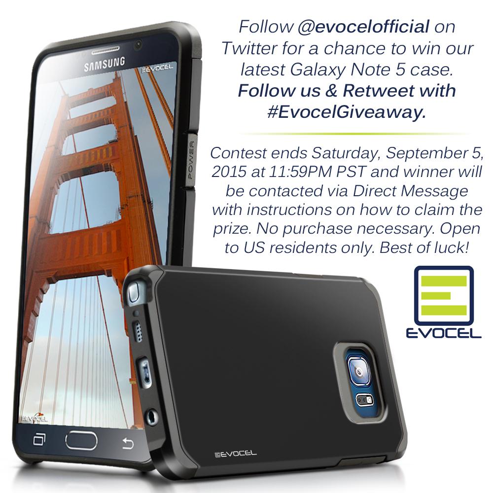 evocelofficial's tweet photo. Follow + RT for a chance to win an #Evocel #Note5 case! #GalaxyNote5 http://t.co/rjSWl8z26m #EvocelGiveaway http://t.co/yGC5uLdTje