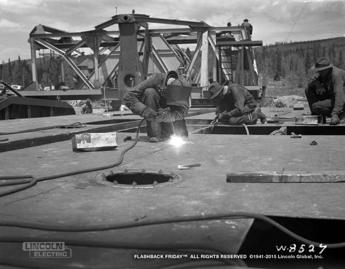 Lincoln Electric on Twitter "Flashback Friday™ Timberline Dredging