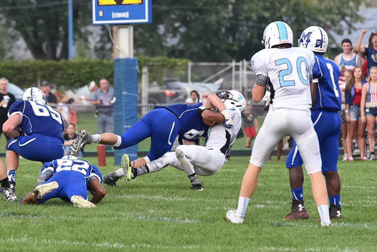 Nowhere to go. #IHSAAFootball <a href="/gridirondigest/">The Gridiron Digest</a>