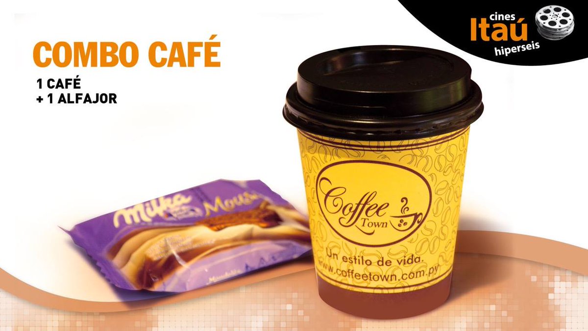 cineshiperseis's tweet photo. ¡Combo para los cafeteros! #ComboCafe con un toque de dulzura http://t.co/t6MnBPxSar