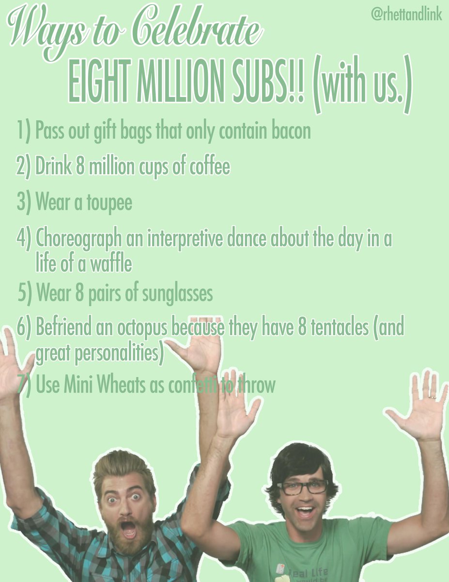 Mythical's tweet photo. celebrate 8 milli with us by doing these things! http://t.co/CzI7pSYkA0