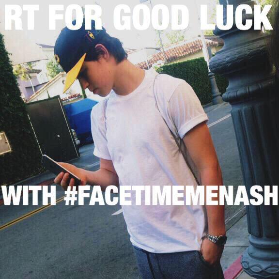 celestenic52196's tweet photo. RT for goodluck #FaceTimeMeNash http://t.co/LyP5WqpPmp