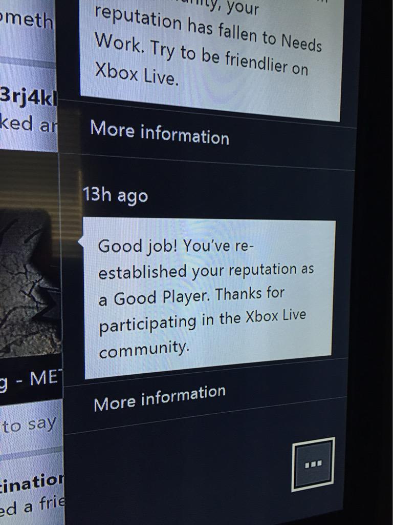 GGPRxFALL3N's tweet photo. @xboxlive that didn't take long thank you http://t.co/UA90cKiMjQ