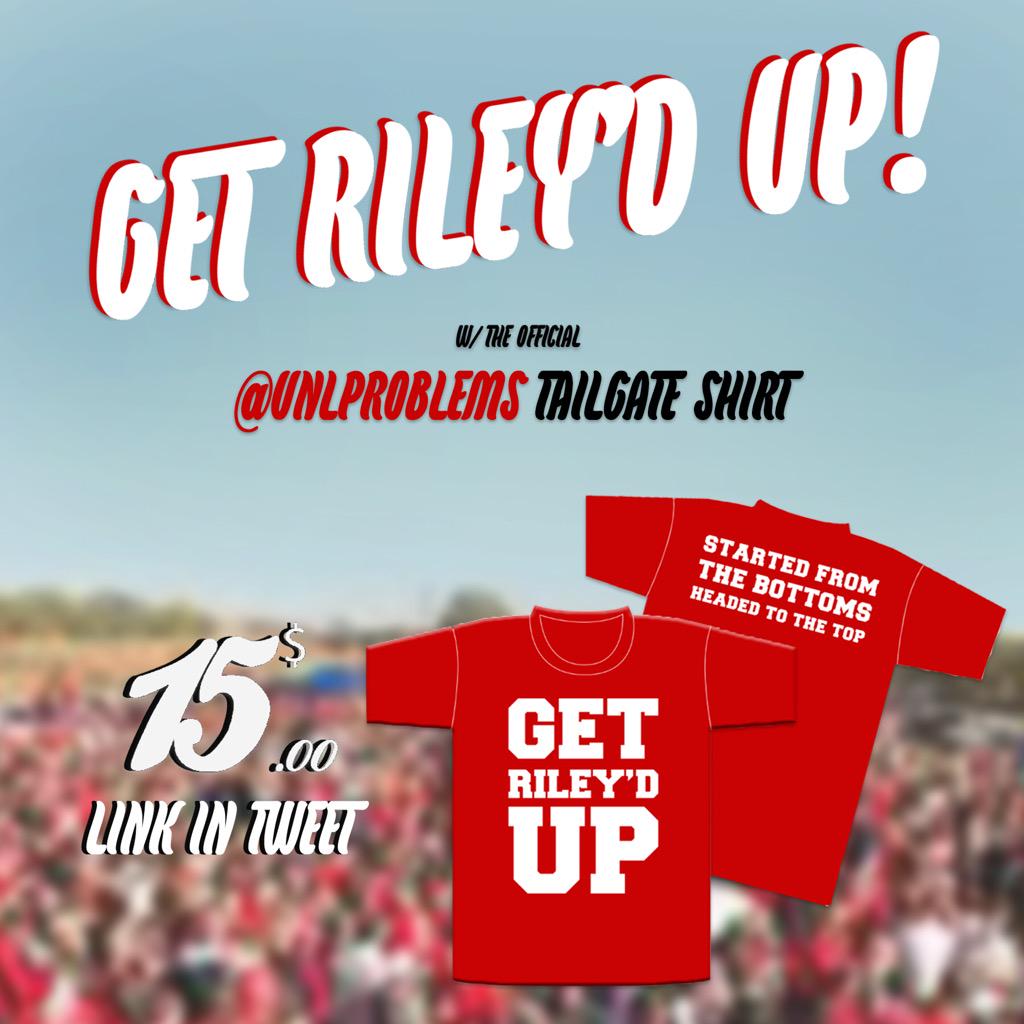 UNLproblems's tweet photo. RT to win the official @unlproblems tailgate shirt! Orders fulfilled Sept. 11th! Get it here: http://t.co/4kBhaxvpqR http://t.co/3hclI6nIlf