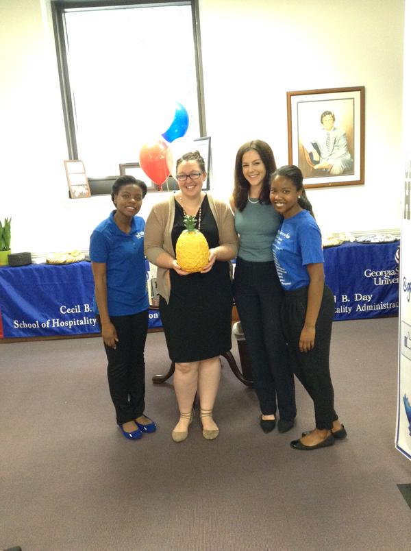 IAEEGSU's tweet photo. Our officers had a blast new friends at the First Friday Event! #IAEEGSU #gsuhospitality http://t.co/fK9tXGGp2s