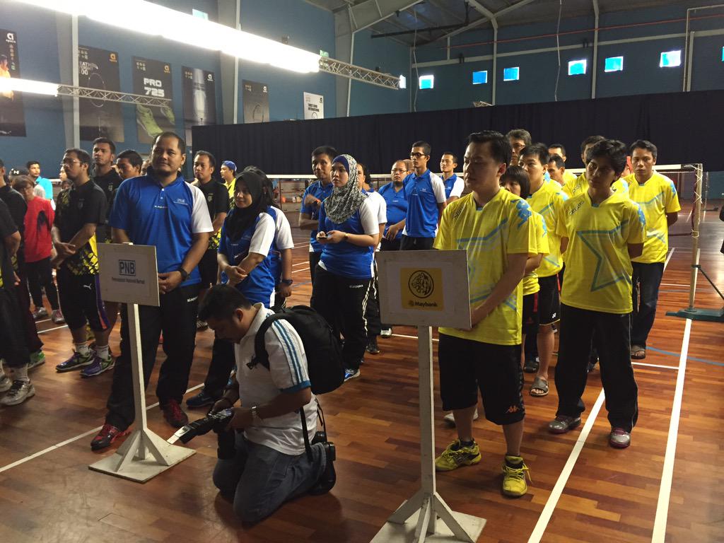 NCBHoldings's tweet photo. PNB Group Subsidiaries Badminton Tournament at Setia Badminton Academy officiated by @NCBHoldingsGMD earlier today http://t.co/PfGYvmq13v