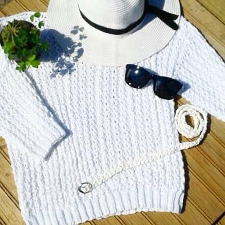 nuorchile's tweet photo. #white #Cotton #spring #Handmade #Madeinchile http://t.co/x0rh7hGy35