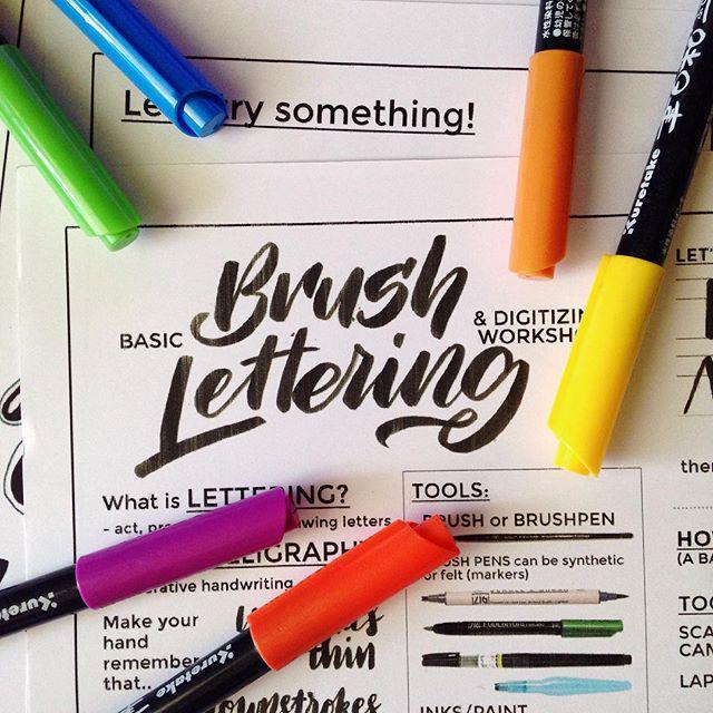 chrrrmaine's tweet photo. See you guys later! 😊 #workshopsph #calligraphyph #brushcalligraphy #workshop http://t.co/vr8uVa8TqW http://t.co/NZDRobTlrt